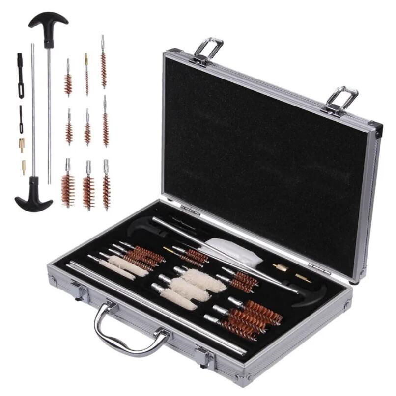 24 Pcs Gun Cleaning Kit with Carry Case