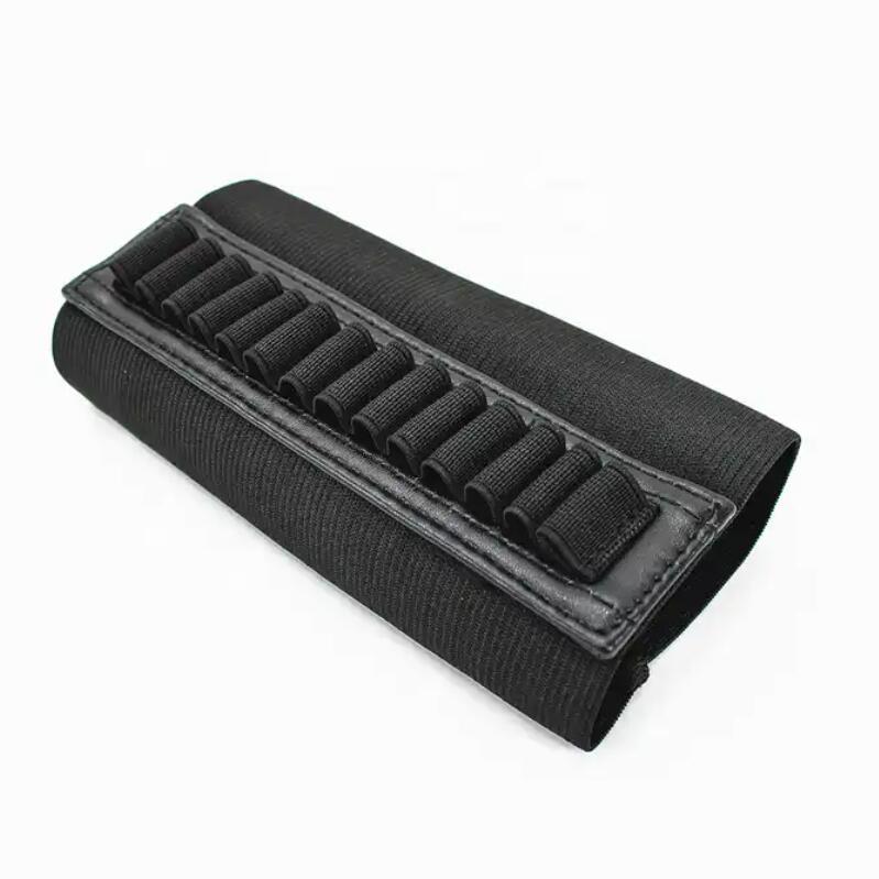 14 Rounds Butt Stock Ammo Shell Holder for Outdoor Hunting 